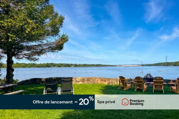 Chalet Blanc | Private beach & Hot Tub & Kayak - Image 1