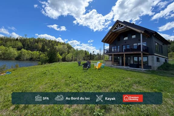Le Cerf | Lakefront, Private Spa, Games & Kayaks - Image 1